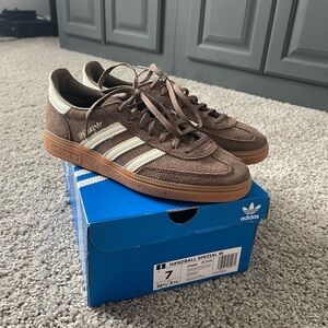 Adidas Brown Handball Spezial Shoes